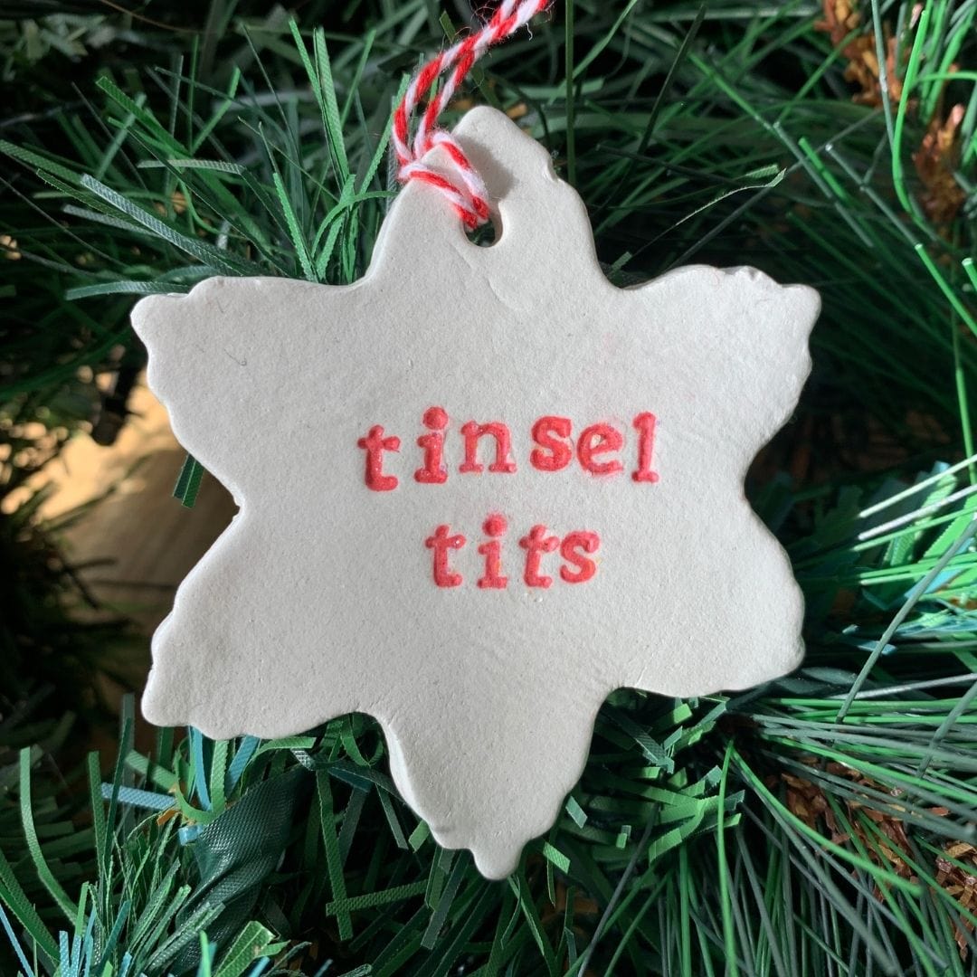Tinsel Tits -Christmas Dec – Famous Rebel